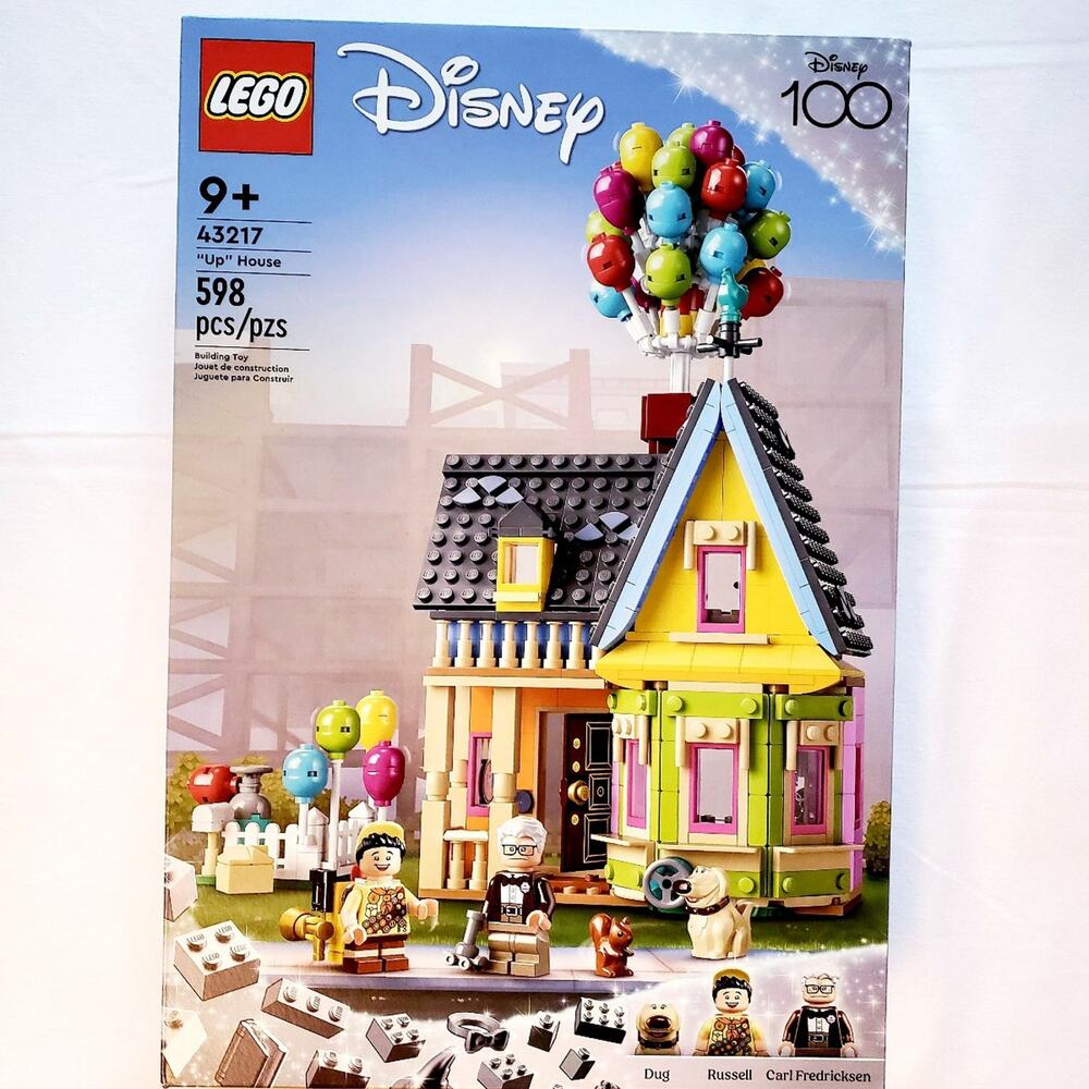 LEGO Disney 43217 "Up" House New in Sealed Box Retired Set